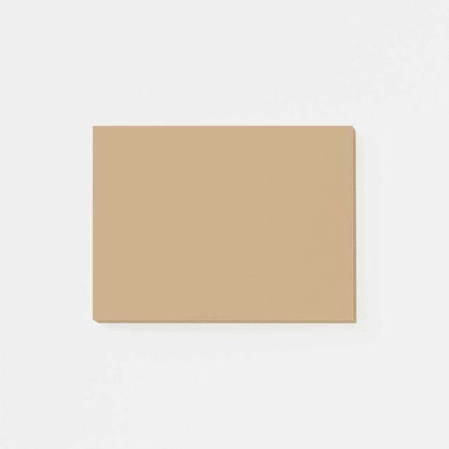 Camel Solid Colour Post-it Notes (Front)