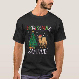 Camel Squad Boys Girls Kids Christmas Tree Lights T-Shirt