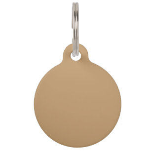 Camel Top Colour Coordinated Pet Tag