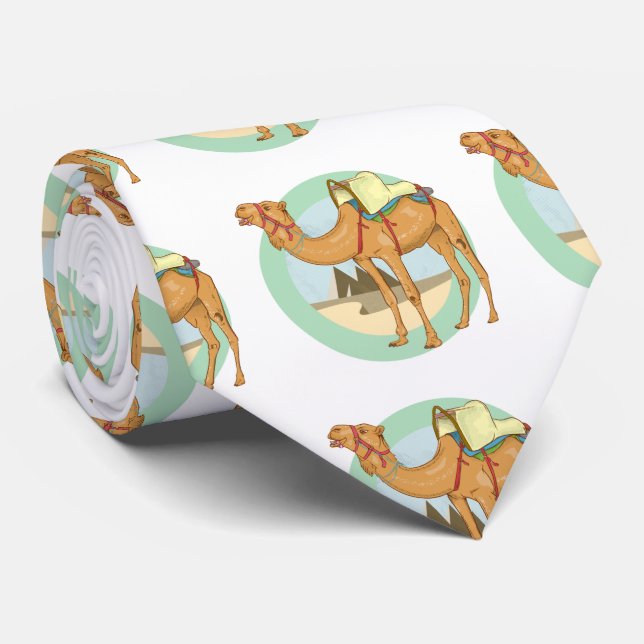 Camel Trek Egypt Tie (Rolled)