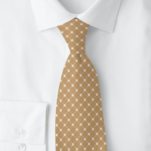 Camel Trellis Tie