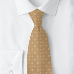Camel Tribal Motif Tie