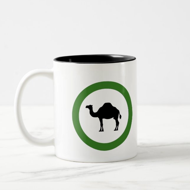 Camel Two-Tone Coffee Mug (Left)