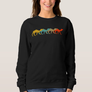 Camel Vintage Retro Calf Animal 60s 70s Sweatshirt