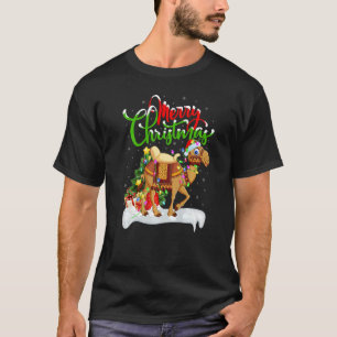 Camel  Xmas Decorations Santa Camel Christmas T-Shirt