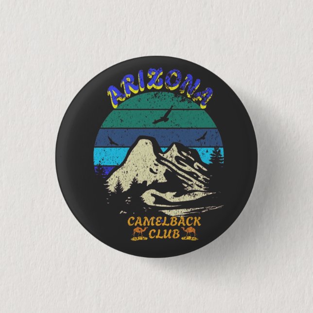 Camelback club Arizona 3 Cm Round Badge (Front)