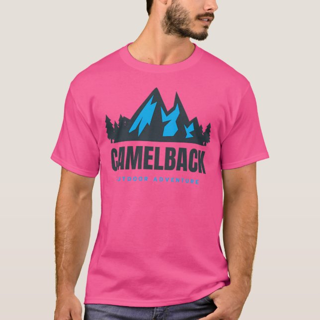 Camelback In Tannersville Pocono Mountains Pennsyl T-Shirt (Front)