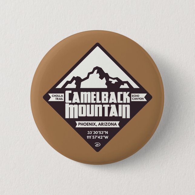 Camelback Mountain - Button (Front)