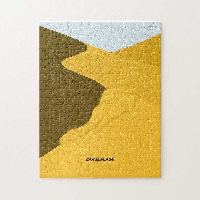 Camelflage Jigsaw Puzzle (Vertical)