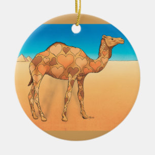 Camelflouge Ceramic Tree Decoration