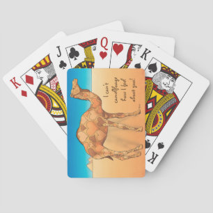 Camelflouge Playing Cards