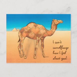 Camelflouge Postcard