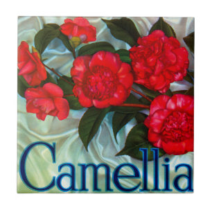 Camellia Brand Orange Label Tile