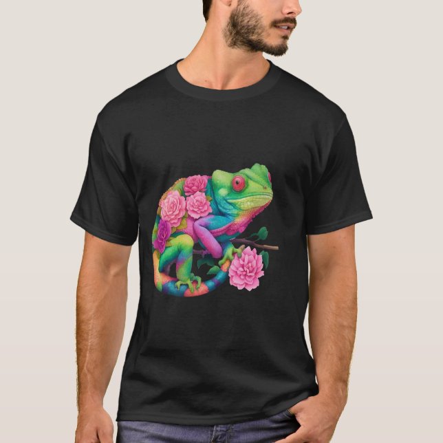 Camellia Chameleon T-Shirt (Front)