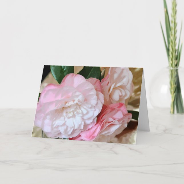 Camellia Flower Card (Front)