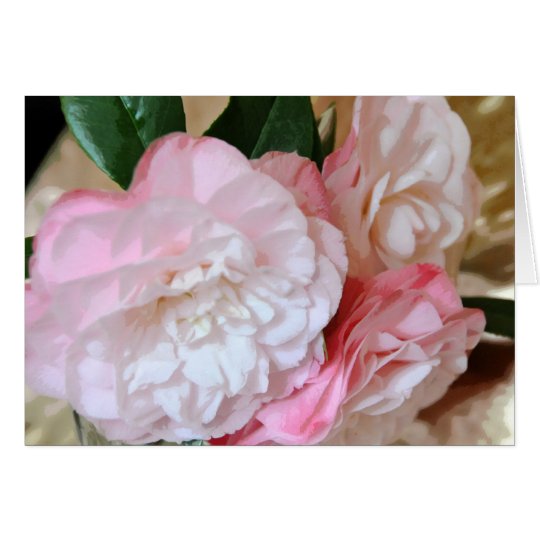 Camellia Flower Card