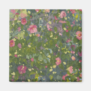 Camellia in Flower 2014 Magnet