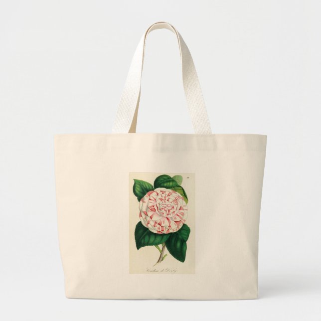 Camellia Large Tote Bag (Front)