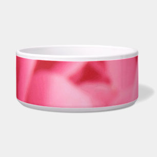 Camellia Pink Dog Bowl