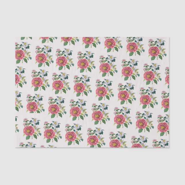 Camellias Tissue Paper (Front)
