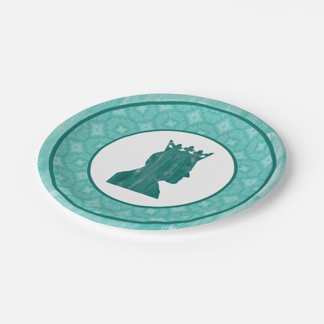 Camelot: King Paper Plate (Angled)