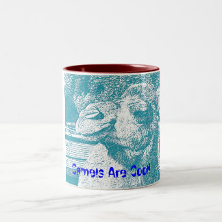 Camels Are Cool Two-Tone Coffee Mug