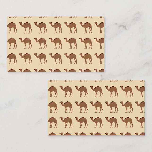CAMELS CUTE  BUSINESS CARD (Front/Back)