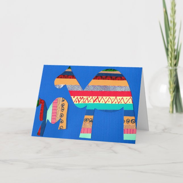 Camels Holiday Card (Front)