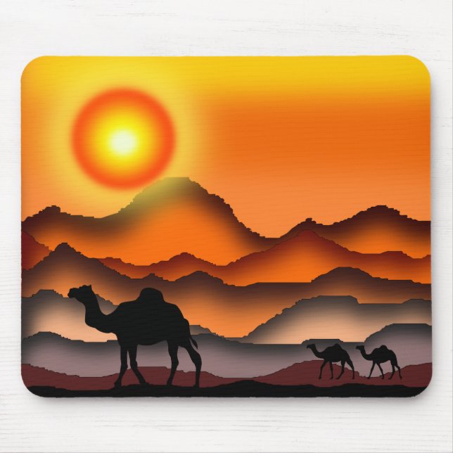 Camels - mouse mat (Front)