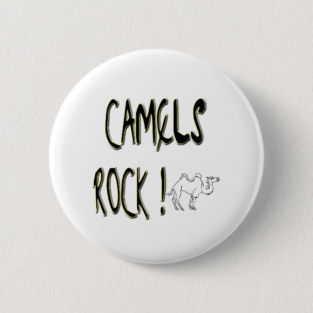 Camels Rock! Button (Front)