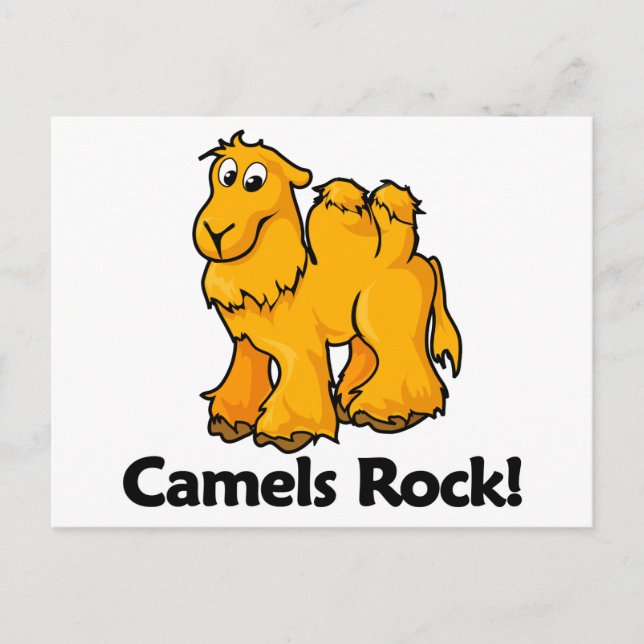 Camels Rock! Postcard (Front)
