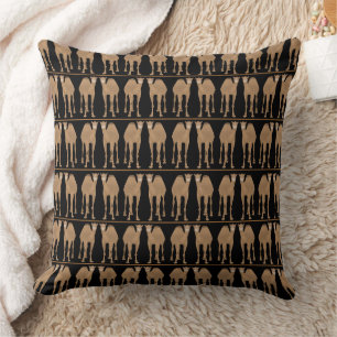 Camels Throw Pillow