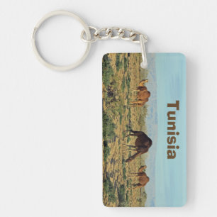Camels, Tunisia Key Ring