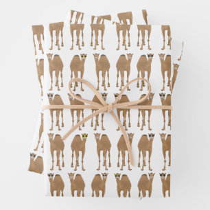 Camels Wrapping Paper Sheets