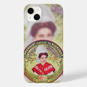 Camembert Cheese, Vintage French Label. Case-Mate iPhone 14 Plus Case