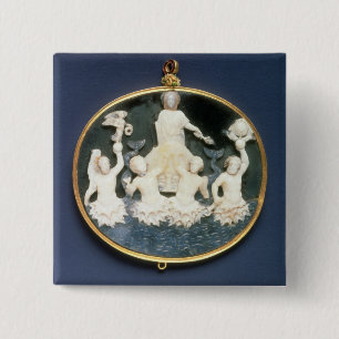 Cameo commemorating the Naval victory of 15 Cm Square Badge