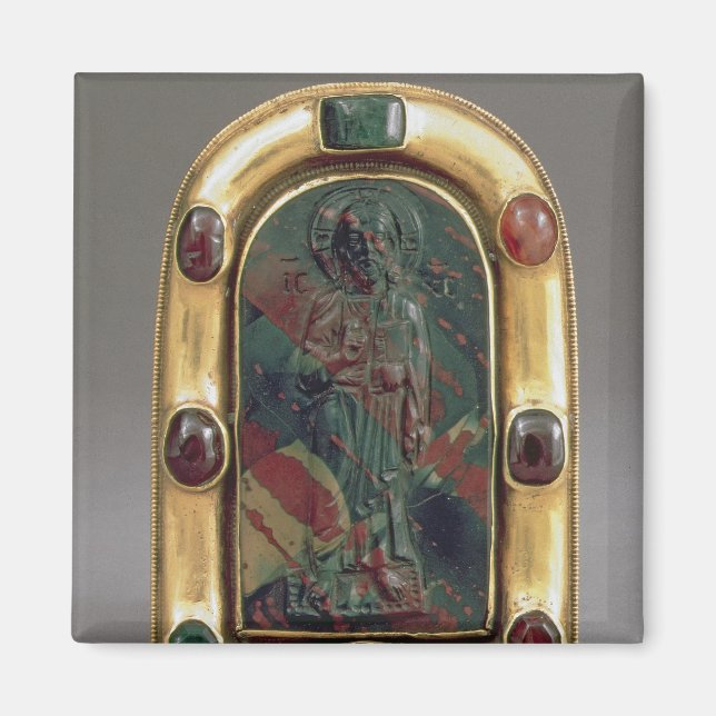 Cameo of Christ giving Blessing Magnet (Front)