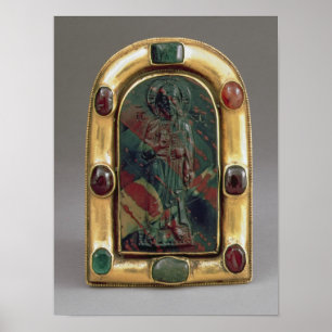 Cameo of Christ giving Blessing Poster