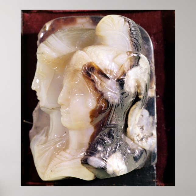 Cameo portrait of Alexander Poster (Front)