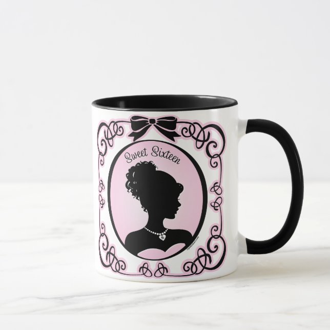 Cameo Sweet 16 Mug (Right)