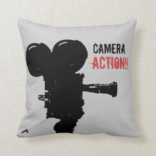 Camera Action Pillow