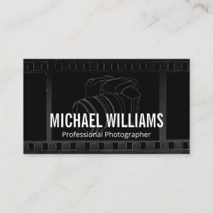 Camera and Film Business Card