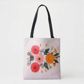 Camera & Blooms Tote