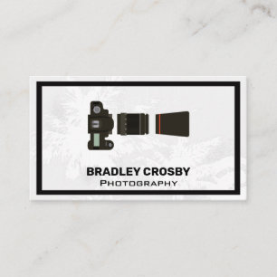 Camera Body and Lens Equipment Business Card