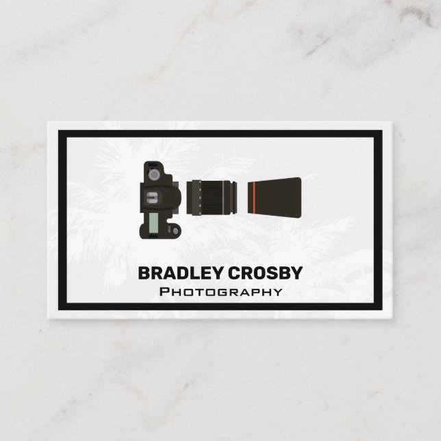 Camera Body and Lens Equipment Business Card (Front)