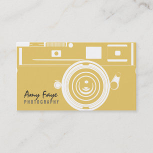 Camera Business Cards Photography