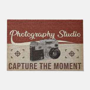 Camera Doormat, Custom Welcome, Photographer Mat
