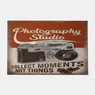 Camera Doormat, Custom Welcome, Photographer Mat