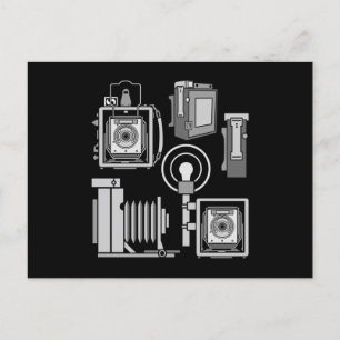 Camera History Funny Photographer Photography Snap Postcard
