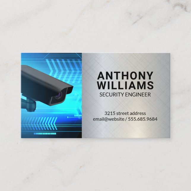 Camera | Home Security Business Card (Front)